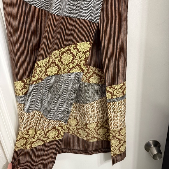 Vintage 90s NY&CO Patchwork Skirt - Picture 2 of 7